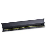 8P8C RJ45 Cat5e 24 Port 1U FTP Ethernet Network Patch Panel