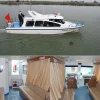 9.6m speed sport frp Cabin Cruiser Boat