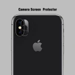 9H Nano Glass Camera Screen Protective Film For Iphone X Camera