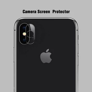 9H Nano Glass Camera Screen Protective Film For Iphone X Camera