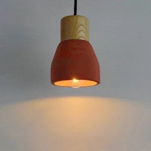 A fresh addition to the industrial look natural raw quality Mini Concrete Dome Pendant Light