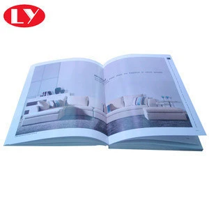 A4 Perfect Binding Softcover Brochure Printing