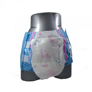 ABDL printed disposable adult baby diapers for teen