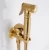 Import ABS Portable Glod Toilet Wall Mounted Mixer Shattaf Bidet Shower Sprayer from China