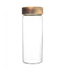 Acacia wood seal lid with glass storage jar wooden lid,glass storage jar with lid,storage jar glass