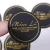 Import Adhesive Silver & Gold Blank Metallic Labels Stickers from China