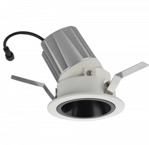 Adjustable RA80/RA90 15W/18W COB Anti-glare Spot Light ceiling ip65 recessed module led downlight