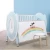 Import Adult baby bed lit bebe royal solid wood convertible baby cribs kid cot bed from China