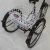 Import adult big wheel tricycle/tricycle bicycle adult Trike/folding aluminum used adult tricycle sale from China