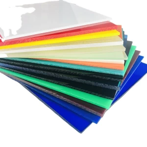 Advertising acrylic sheet plastic sheet with factory direct sale price