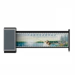 advertising barrier gate