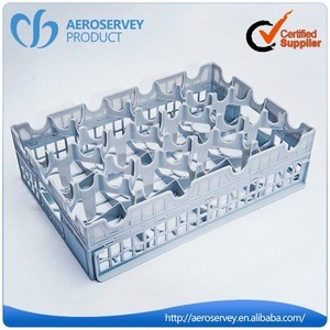 Airline glass rack