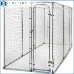  Supply Heavy Duty Black Dog Kennels Two Doors Large Animal Cage