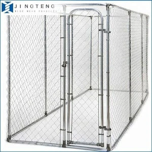  Supply Heavy Duty Black Dog Kennels Two Doors Large Animal Cage