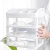 Import Aligan Cosmetics Storage Box Drawer Bedroom Desktop Three-layer Shelf Dressers Skin Care Products Grid Organizer cabinets from China