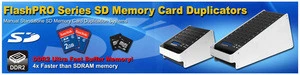 All Pro Solutions FlashPRO SD-15 SD Memory Card Duplicator 1 to 15 Target - Secure Digital Flash Memory Duplicator
