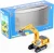 Import Alloy Diecast Engineering Machine Car 1:87 HYDRAULIC EXCAVATOR Toy construction truck toys from China