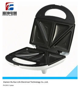 Aluminium die casting 4 slices electric sandwich maker with non-stick coating sandwich maker