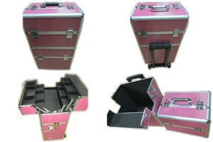 Aluminum pilot flight case for speakers,tool box trolley case for kit tool set