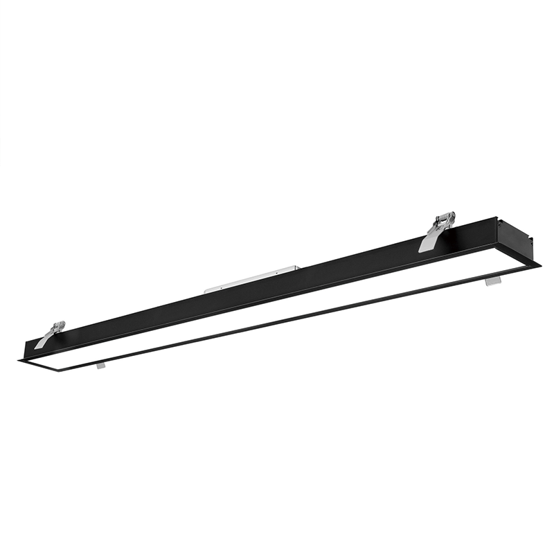 Buy Aluminum Profile Ceiling Gypsum Recessed Linear Light Office ...