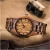Import Amazon cross border hot mens business watch Japan imported quartz watch fashion creative butterfly buckle Wood Watch from China