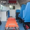 ambulance chassis JX6580TA-M5 Engine 136hp Wheel base 3750mm Tire 215/75R16LT HLW5046XJHJ5 ambulance