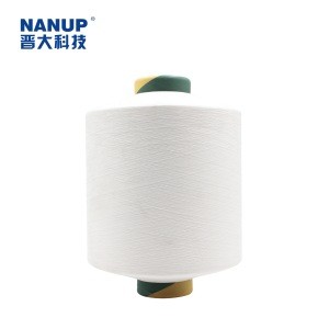 Anti-static silver ion antimicrobial coated cotton knitting blended yarn for shell fabric