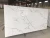 Import Artificial Stone Crushed Glass Surface White Quartz Slab with Veins AS-830 Calacatta Alaska from China