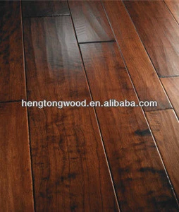 Artisan Hand-Carved Engineered Hardwood Flooring With FSC certificate