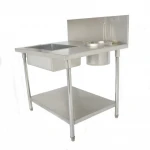 Attractive price new type Meat Wrapping Powder Two Fried Chicken Breading Machine Table
