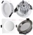 Import Australia led downlight 25w tricolor and dimmable from China