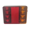 Auto Parts Accessories Rectangle LED Combination Tail Light Stop Tail Indicator Reverse Lamp