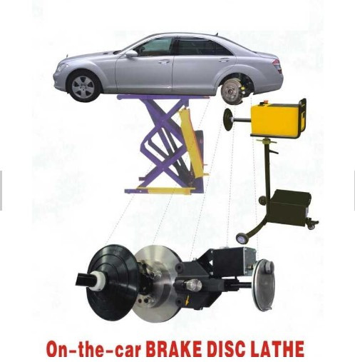 Buy Automatic Brake Lathe Disc Aligner Wheel Balancing Machine Ma-2002 ...