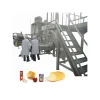 Automatic food manufacturing plant with potato chips machine