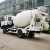 Import Automobile chassis concrete mixer truck 5 square cement tanker truck for construction site from China