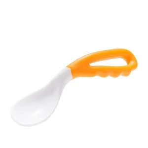 Baby Pacifier Feeding Spoon Solid Supplies Curved Spoon Children Tableware