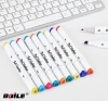 Baile 40 color Dual Tips Permanent Marker Pens Color Art Markers for Kids