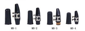 Bakelite Mouthpiece for Tenor Saxophone, Alto Saxophone, Clarinet and Straight Soprano Saxophone