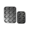 Bakeware Mini Muffin Cake Baking Pan 6/12 Holes Cupcake Mold Non Stick Baking Dishes Carbon Steel Oven Trays Pastry Tool