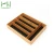 Import Bamboo 5 Compartments Cutlery Tray Utensil Drawer Organizer Divider Natural from China