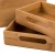Import Bamboo Drawer Organizers set of 3Can be assembled Desk Makeup Organizer Grid Box Bamboo Storage from China