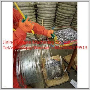 Barbed wire net machine with easy operation made in China