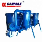 Benefit Biocarbon rice husks charcoal carbonization stove, shisha charcoal machine to make charcoal bbq