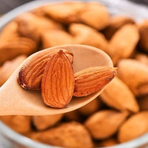 Best californian China wholesale roasted salted  almonds shelled 1kg in bulk prices sweet nuts raw organic almond nut
