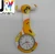 Import Best female print pin quartz pocket watch for nursing students silicone rubber pin FOB watch reloj de enfermera de silicona from China