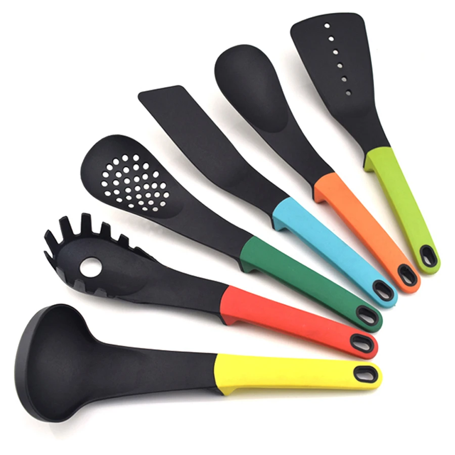 Best Heat Resistant Kitchen Gadgets 6 Piece Nonstick Kitchen Utensils Cookware Set