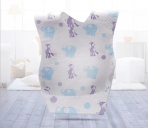 Best Selling Wholesale 10pcs/bag Portable Waterproof Baby Bib Cartoon Pattern Baby Disposable Bibs