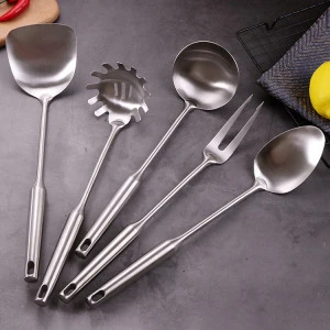 Best Suppliers 9 Piece Cooking Tools Set Stainless Steel Kitchen Utensils
