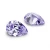 Import Big size cz stone price manufacturer Pear cut cz gems lavender color loose cubic zirconia stones from China