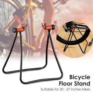 Bike Stand Foldable Display Rack Bicycle Accessories for Adjusting Cleaning Repairing Bike